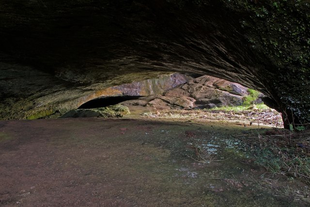 Natural arch at An Cumhann