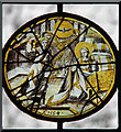 TM0514 : St Edmund, East Mersea - Roundel by John Salmon