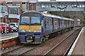 NS7457 : A Class 320 electric train at Motherwell railway station in North Lanarkshire  by Garry Cornes