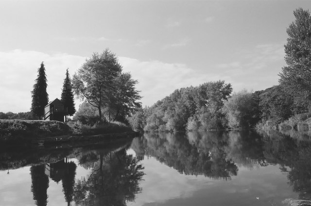 Boathouse by the River Wye