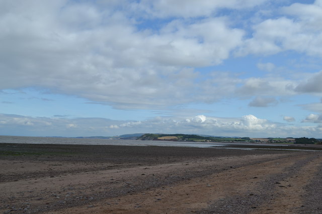 Dunster beach looking East