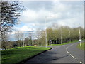 SP0365 : Windmill Drive Hunt End Redditch Passing Hunt End Lane Entrance to Morton Stanley Park by Roy Hughes