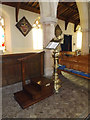 TM1354 : St.Mary's Church Lectern by Geographer