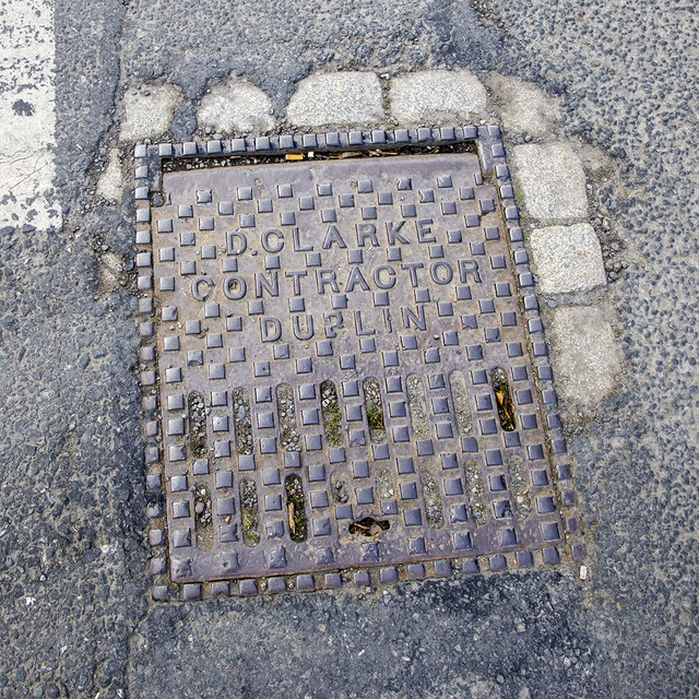 Manhole cover, Greystones