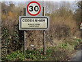 TM1353 : Coddenham Village Name sign by Geographer