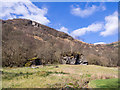 NN3116 : Boulders at foot of mountain slope by Trevor Littlewood