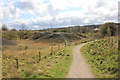 SJ2176 : The Wales Coast Path at Whelston by Jeff Buck