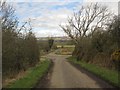 NZ1297 : Country road north of Birks by Graham Robson