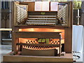 SK7953 : Organ console, St Mary Magdalene church, Newark by J.Hannan-Briggs