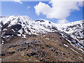 NN2445 : West ridge of Stob a' Choire Odhair by Trevor Littlewood