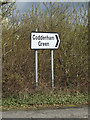 TM1155 : Roadsign on Buck's Head Lane by Geographer