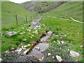 SK1551 : Troughs at the Lin Dale Well by Ian Calderwood