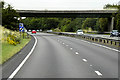 SK7372 : Northbound A1 near to West Markham, Priestgate Bridge by David Dixon