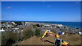 SW5140 : Construction above St Ives by Steven Haslington