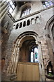 SJ4066 : Romanesque Arch in Chester Cathedral by Jeff Buck