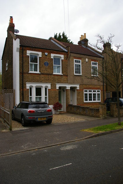 Childhood home of Enid Blyton, Chaffinch Road, Beckenham