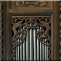 SO2459 : Organ, Church of St Stephen, Old Radnor by Alan Murray-Rust