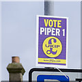 J5081 : Assembly Election Poster, Bangor by Rossographer