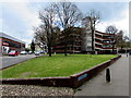 SO8318 : Grassy area at the northern end of Market Parade, Gloucester by Jaggery