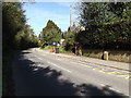 TL2112 : Lemsford Church George V Postbox by Geographer