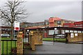 NT1377 : Queensferry High School pictured from the main gates on Ashburnham Road by Garry Cornes