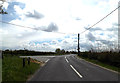 TM1852 : B1077 Ashbocking Road, Swilland by Geographer