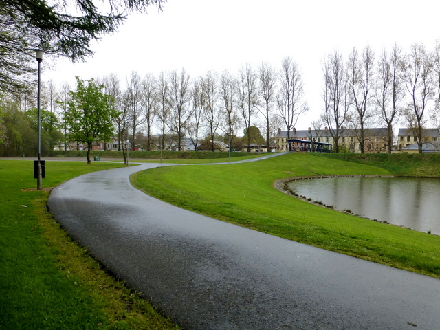 Curved pathway, Omagh