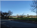 SJ8545 : Looking across Victoria Road towards a recreation ground by Basher Eyre