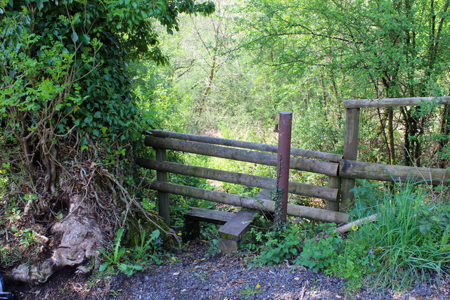 Stile near Blaen Cwmdows