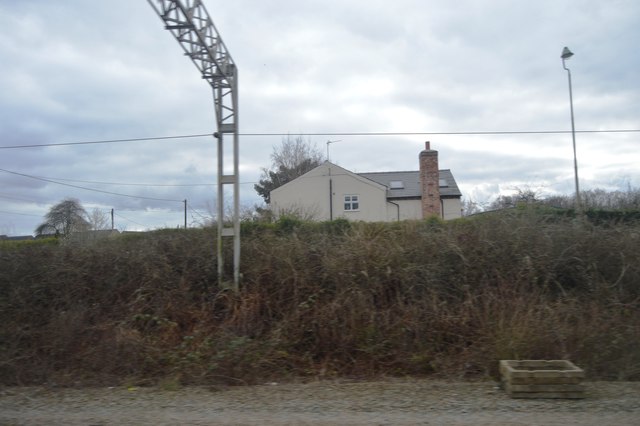 House by the West Coast Main Line