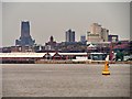 SJ3586 : Navigation Buoys in the Mersey Estuary by David Dixon