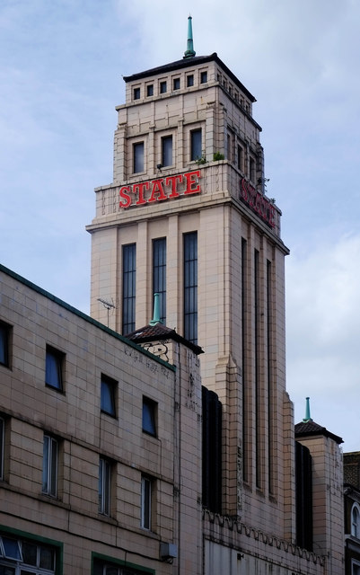 Tower, former Gaumont State cinema, Kilburn