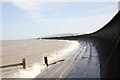 SJ0282 : Sea Wall at Rhyl by Jeff Buck