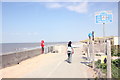 SJ0382 : The Wales Coast Path at Prestatyn by Jeff Buck