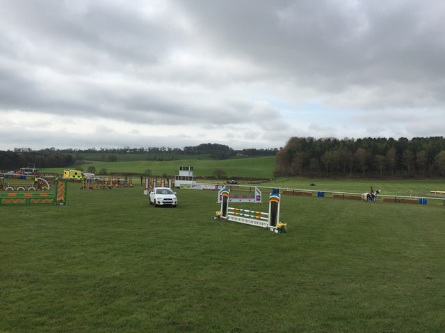 Kelsall Hill Horse Trials: showjumping arena