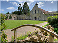 SU3802 : Beaulieu Abbey Cloisters and Refectory (Parish Church) by David Dixon