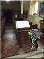 TM0952 : St.Andrew's Church Lectern by Geographer