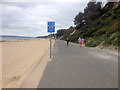 SZ0789 : West Undercliffe Promenade near Branksome Dene by David Dixon