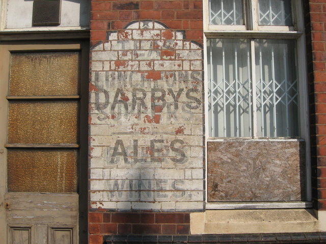 Ghost sign - West Bromwich, West Midlands