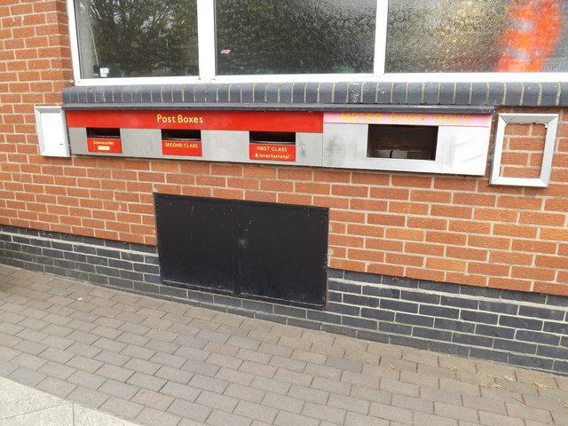 Stowmarket Sorting Office Postboxes