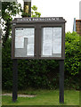 TL9563 : Tostock Village Notice Board by Geographer