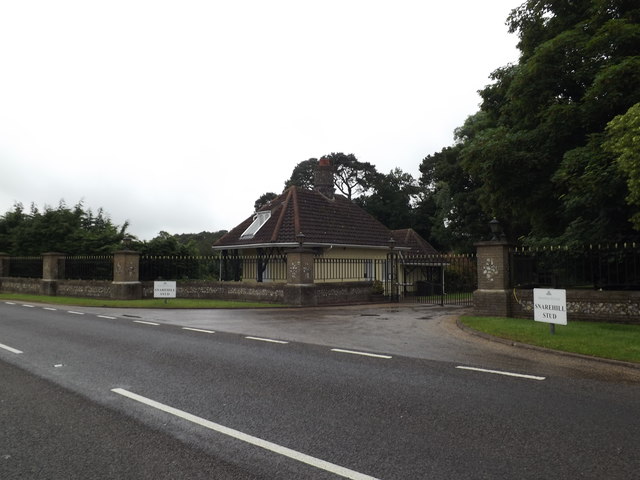 Entrance to Snarehill Stud