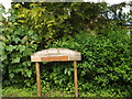 TM0847 : Little Park Nursery sign by Geographer