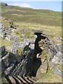 NG3338 : Stairway in Dùn Beag broch by M J Richardson