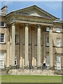 SJ5509 : Portico in Attingham Hall by Philip Halling