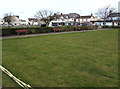 SS8277 : Four benches in Griffin Park, Porthcawl by Jaggery