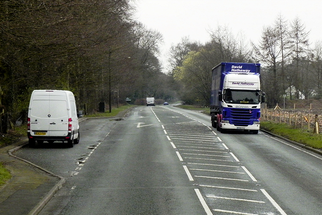 Layby on the A49 (Forest Road)