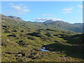 NG9554 : Hummocky moraine in the upper part of Coire a Cheud‐chnoic by Alpin Stewart