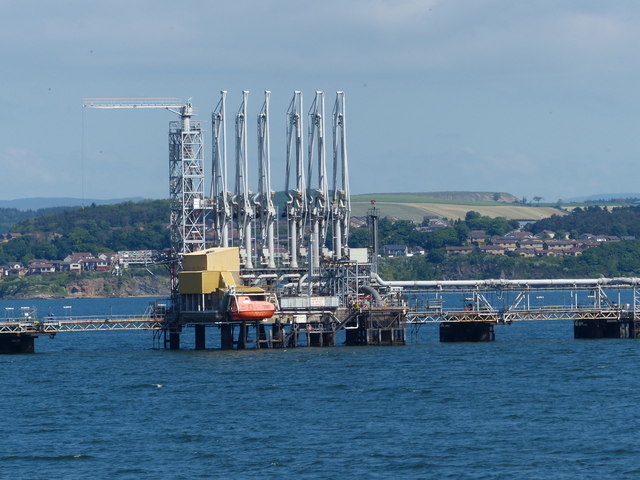 Hound Point Tanker Terminal in the Firth of Forth