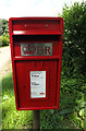 TL9682 : Home Farm Postbox by Geographer